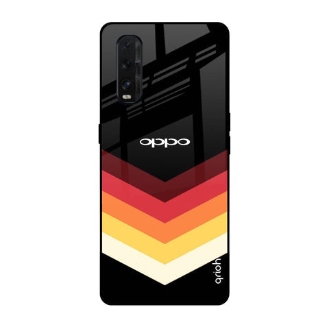 Abstract Arrow Pattern Glossy Case For Oppo Find X2