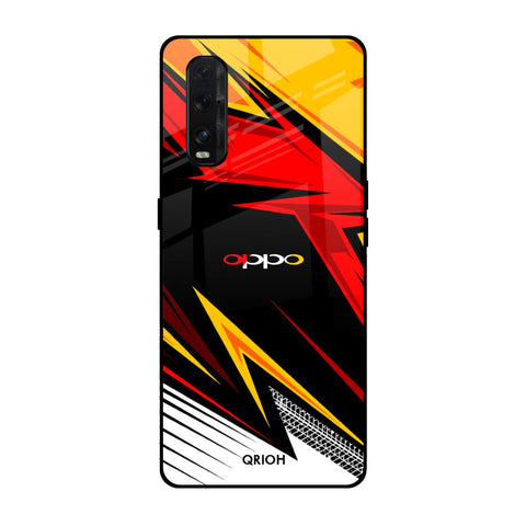 Race Jersey Pattern Glossy Case For Oppo Find X2