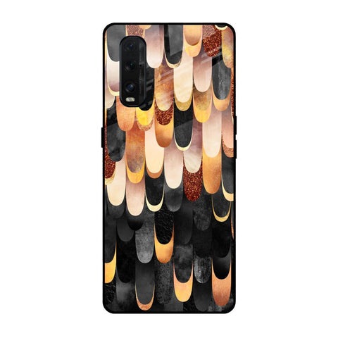 Bronze Abstract Glossy Case for Oppo Find X2