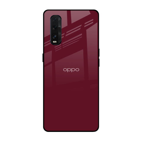 Classic Burgundy Glossy Case for Oppo Find X2