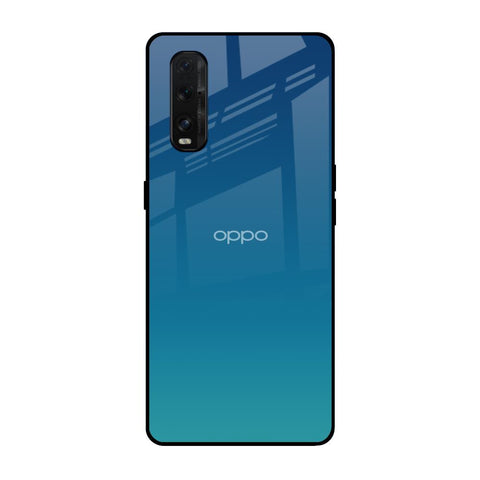 Celestial Blue Glossy Case For Oppo Find X2