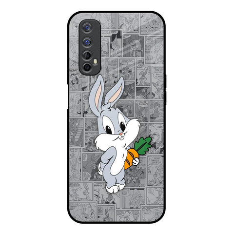 Cute Baby Bunny Glossy Case for Realme 7