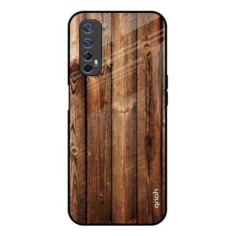 Timber Printed Glossy Case for Realme 7