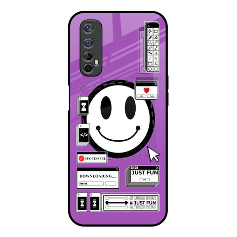 Code with Smile Glossy Case for Realme 7