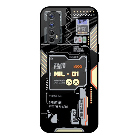 Exposed Parts Glossy Case for Realme 7