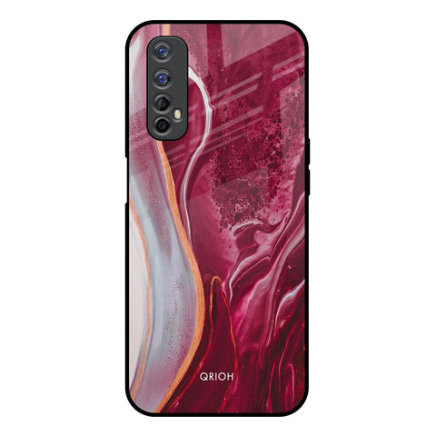 Crimson Ruby Glossy Case for Realme 7