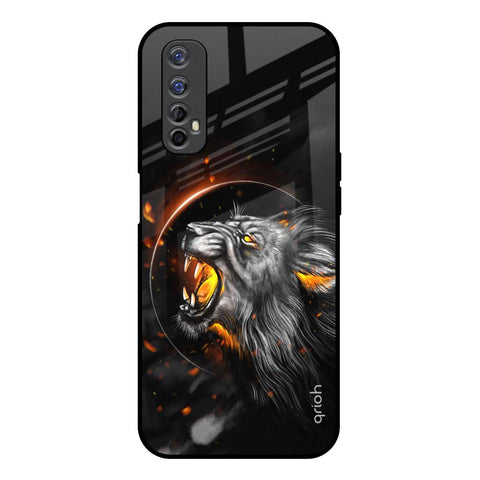 Aggressive Lion Glossy Case for Realme 7