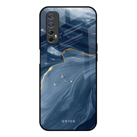 Deep Ocean Marble Glossy Case for Realme 7