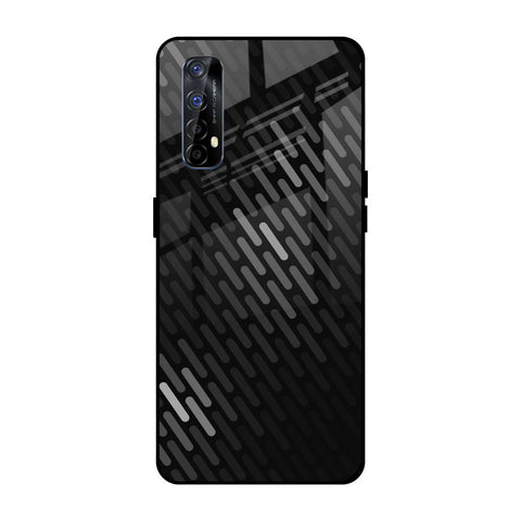 Dark Abstract Pattern Glossy Case For Realme 7