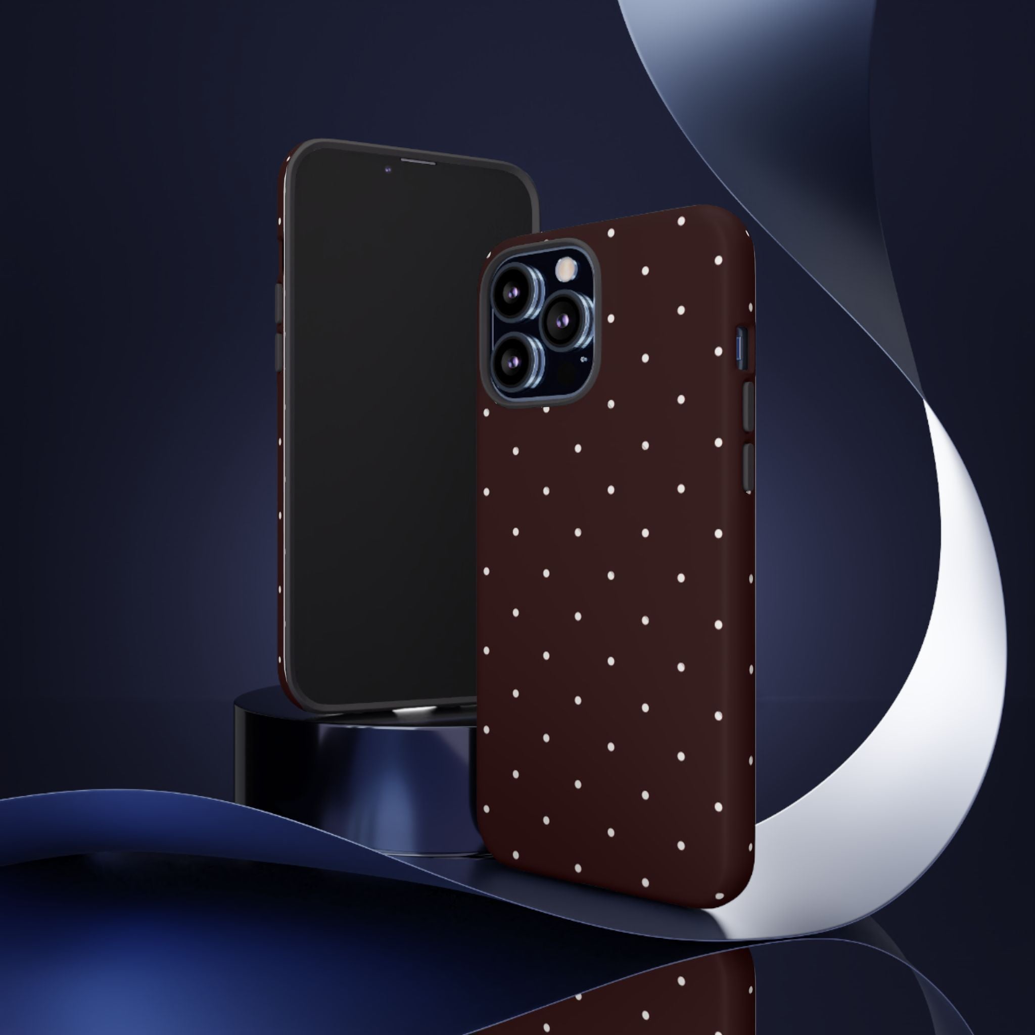 Berry Dots Premium Tough Shining Phone Case (Double Layer) Available For All iPhone Models