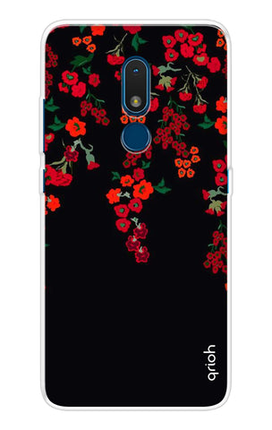 Floral Deco Soft Cover For Nokia C3