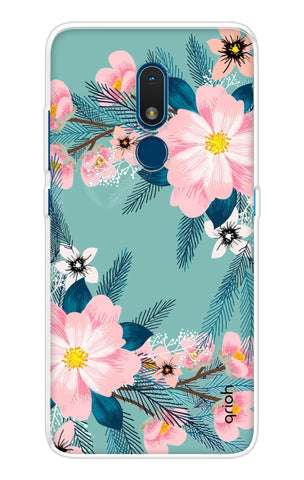 Wild flower Soft Cover for Nokia C3