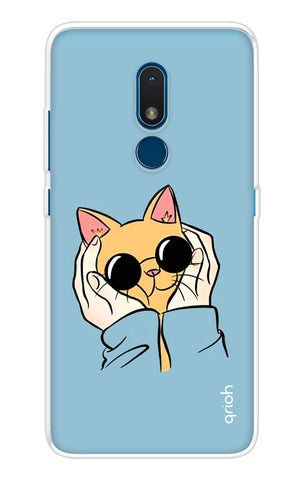 Attitude Cat Soft Cover for Nokia C3