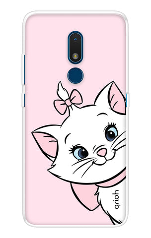 Cute Kitty Soft Cover For Nokia C3
