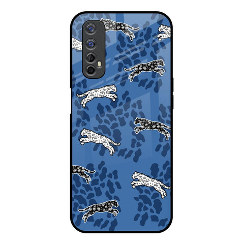 Blue Cheetah Glossy Case for Realme Narzo 20 Pro