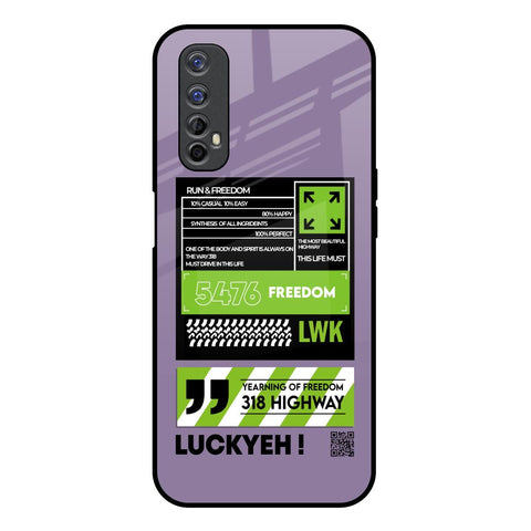 Run & Freedom Glossy Case for Realme Narzo 20 Pro