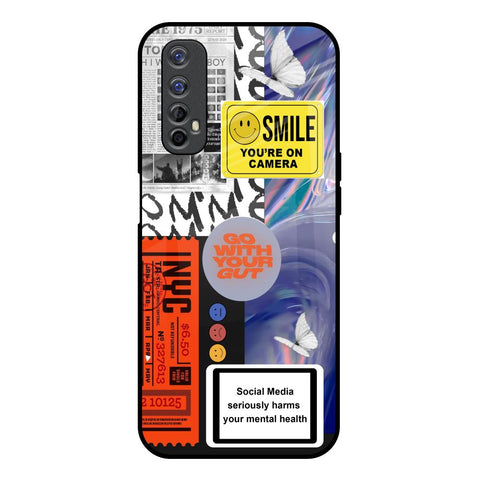 Smile for Camera Glossy Case for Realme Narzo 20 Pro