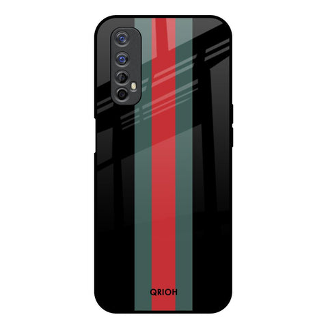 Vertical Stripes Glossy Case for Realme Narzo 20 Pro