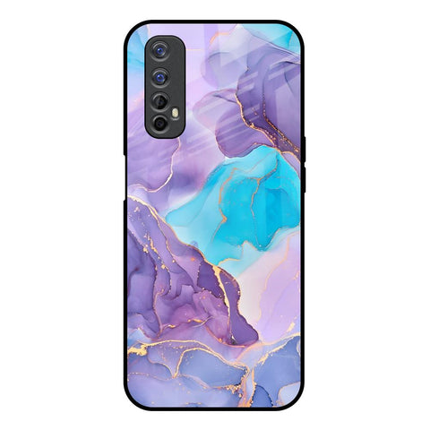Alcohol ink Marble Glossy Case for Realme Narzo 20 Pro