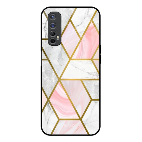 Geometrical Marble Glossy Case for Realme Narzo 20 Pro