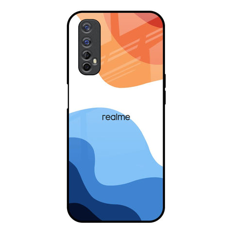 Wavy Color Pattern Glossy Case for Realme Narzo 20 Pro