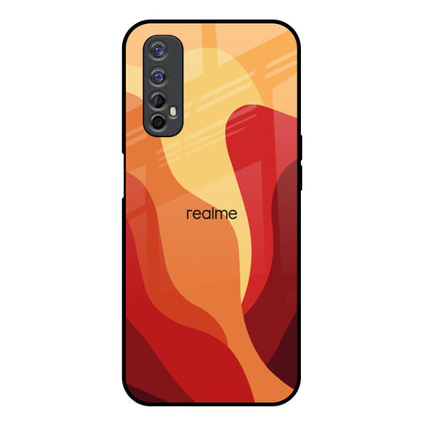 Magma Color Pattern Glossy Case for Realme Narzo 20 Pro