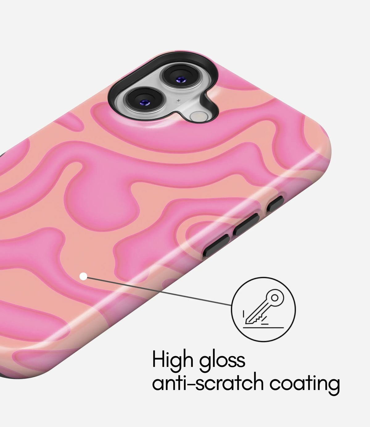 Melty Pop Premium Tough Shining Phone Case (Double Layer) Available For All iPhone Models