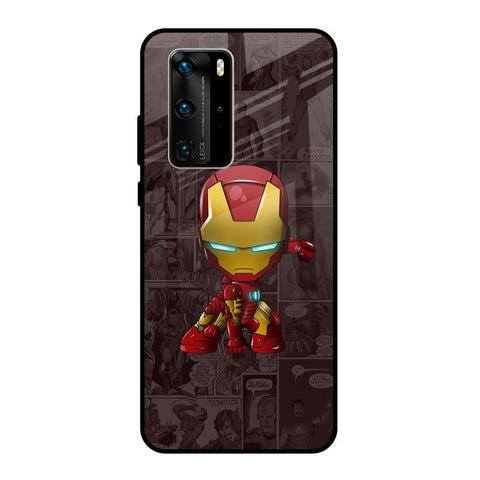 Angry Baby Super Hero Glossy Case for Huawei P40 Pro