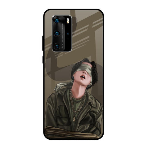 Blind Fold Glossy Case for Huawei P40 Pro