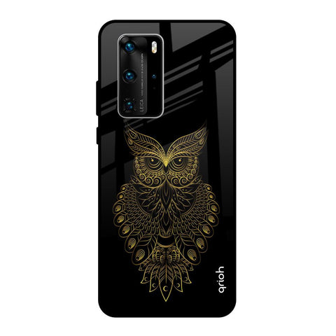 Golden Owl Glossy Case for Huawei P40 Pro