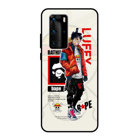 Bape Luffy Glossy Case for Huawei P40 Pro