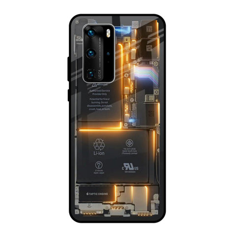 Glow Up Skeleton Glossy Case for Huawei P40 Pro
