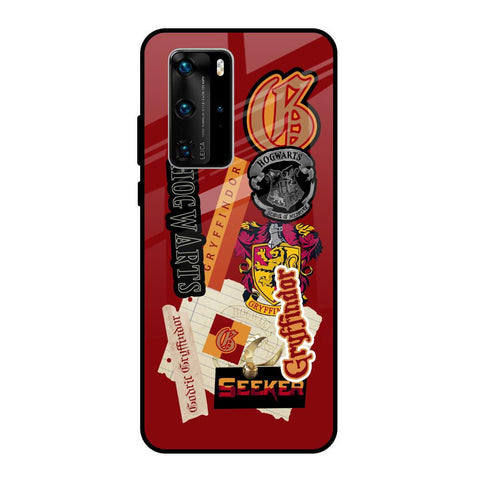 Gryffindor Glossy Case for Huawei P40 Pro