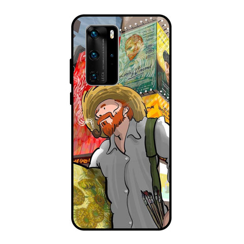 Loving Vincent Glossy Case for Huawei P40 Pro