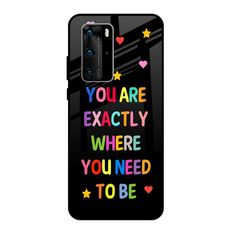 Magical Words Glossy Case for Huawei P40 Pro