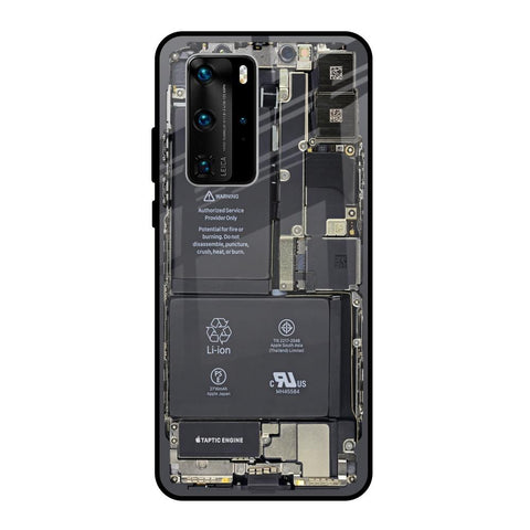 Skeleton Inside Glossy Case for Huawei P40 Pro