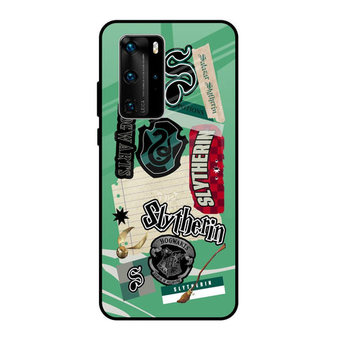 Slytherin Glossy Case for Huawei P40 Pro