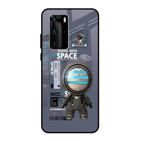 Space Travel Glossy Case for Huawei P40 Pro