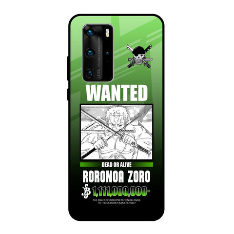 Zoro Wanted Glossy Case for Huawei P40 Pro