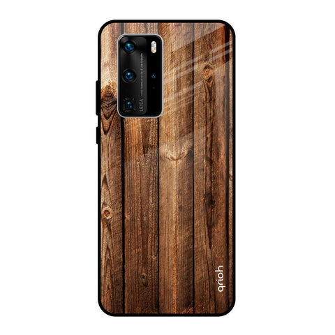 Timber Printed Glossy case for Huawei P40 Pro
