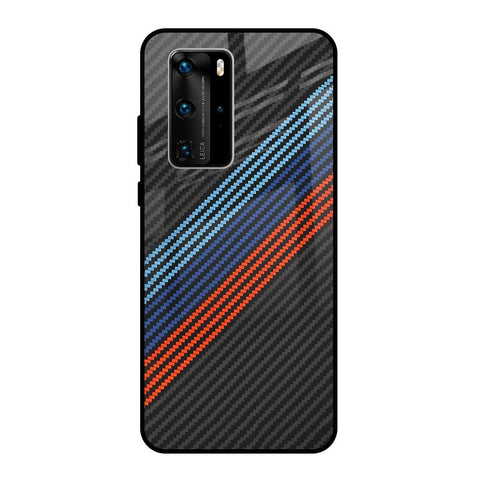 Carbon Inspired Glossy Case for Huawei P40 Pro