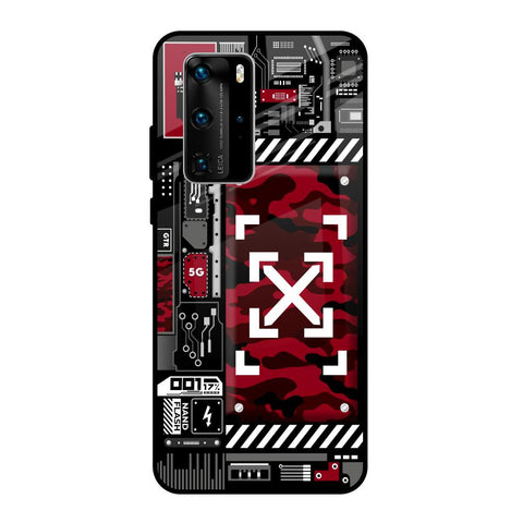 Technology Art Glossy Case for Huawei P40 Pro