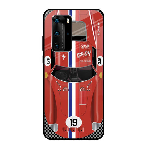 Racing Vintage Glossy Case for Huawei P40 Pro
