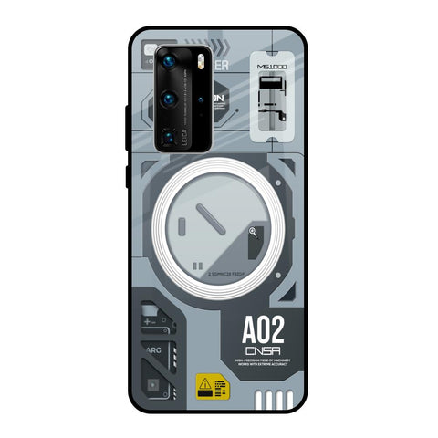 Modern Technology Glossy Case for Huawei P40 Pro