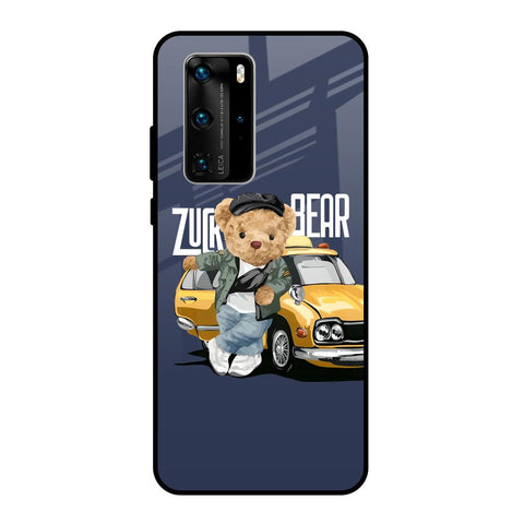 Adventurous Bear Glossy Case for Huawei P40 Pro