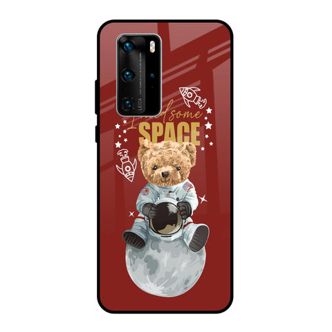 Astronaut Bear Glossy Case for Huawei P40 Pro
