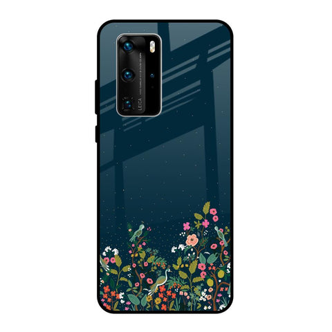 Small Garden Glossy Case For Huawei P40 Pro