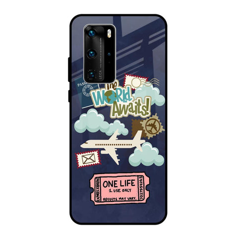 Tour The World Glossy Case For Huawei P40 Pro