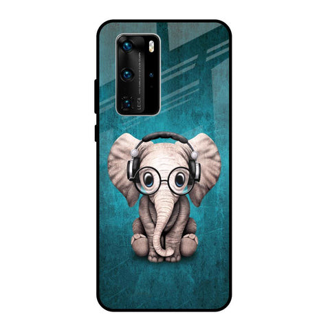 Adorable Baby Elephant Glossy Case For Huawei P40 Pro