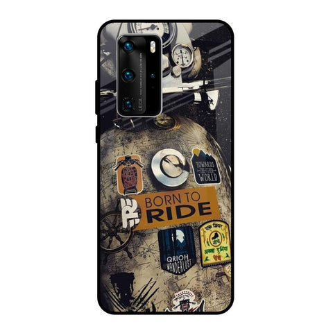 Ride Mode On Glossy Case for Huawei P40 Pro